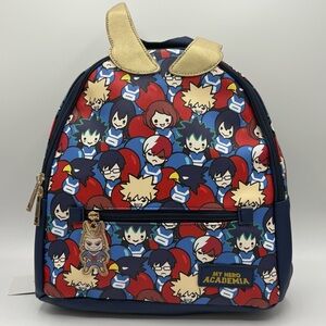 My hero academia All Might character mini backpack brand new bioworld Funimation